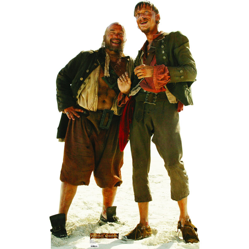 Life-Size Pirates of the Caribbean Duo Cardboard Stand-Up