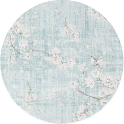 Floral Area Rug