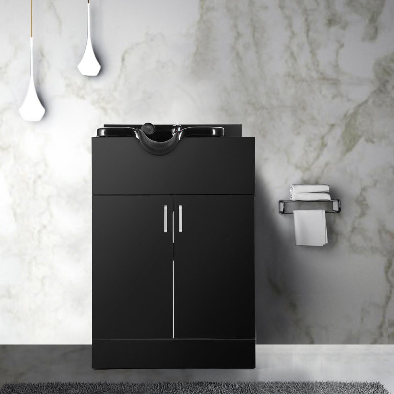 Shampoo Bowl et armoire de rangement