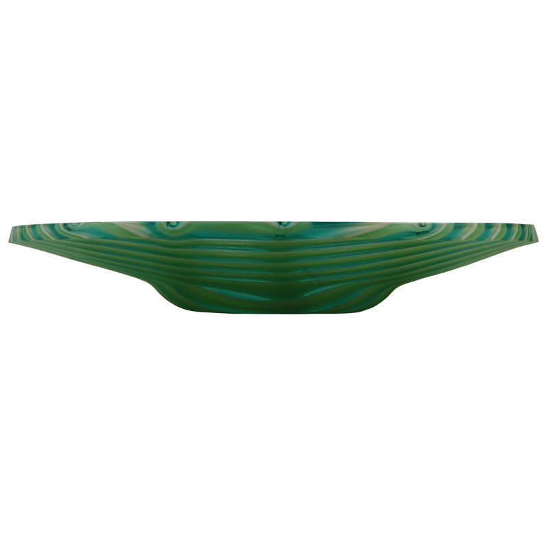 Metro Fusion Handmade Glass Dinner Plate