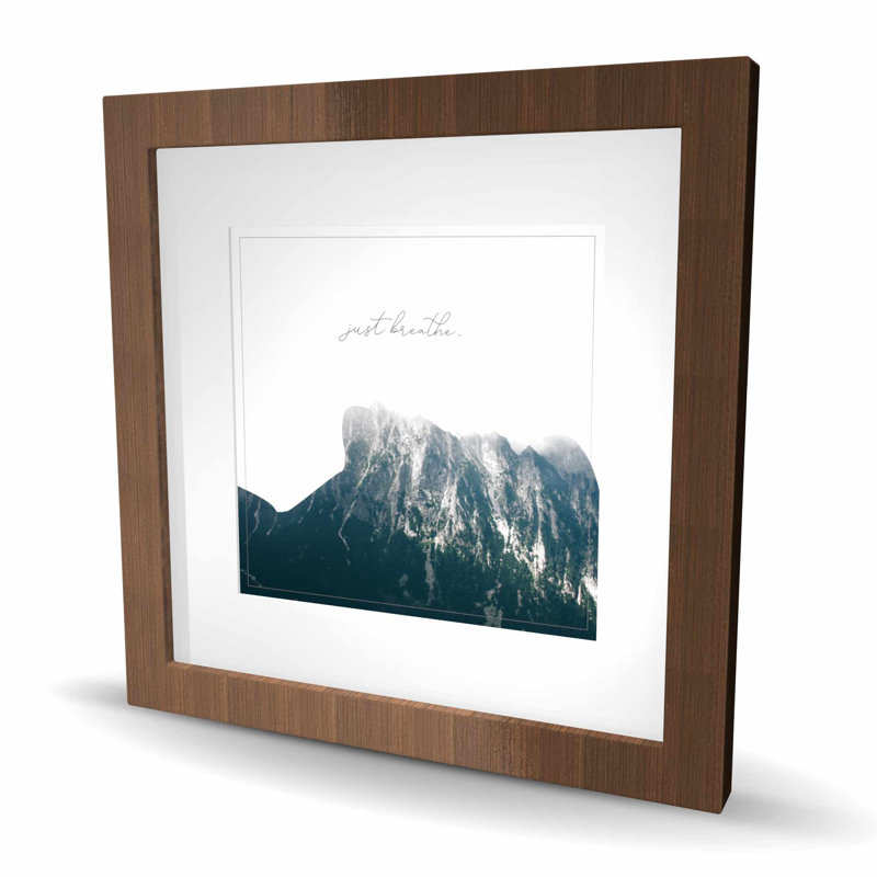 Just Breathe - Scandinavian Landscape, reproduction encadrée
