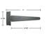 Charnière tee t de sangle
