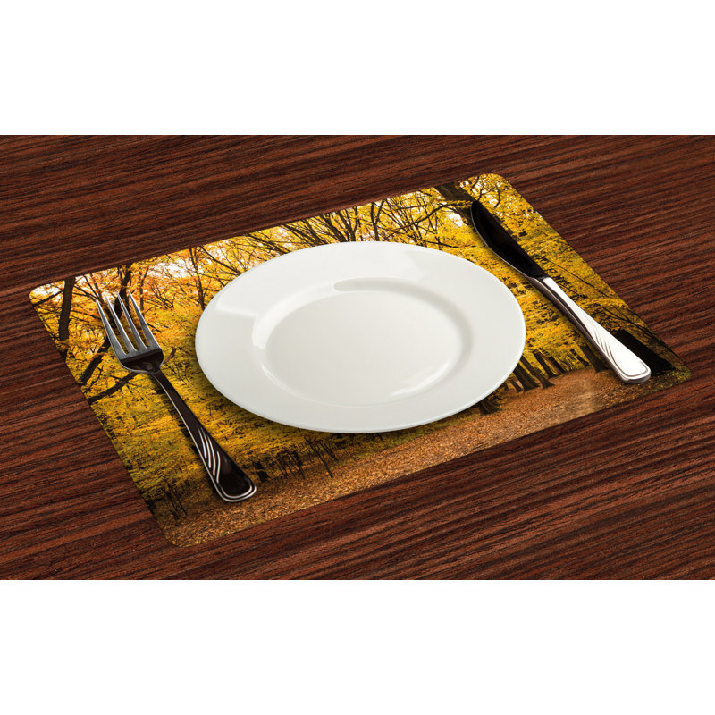 Polyester Animals/Nature Rectangle Placemat
