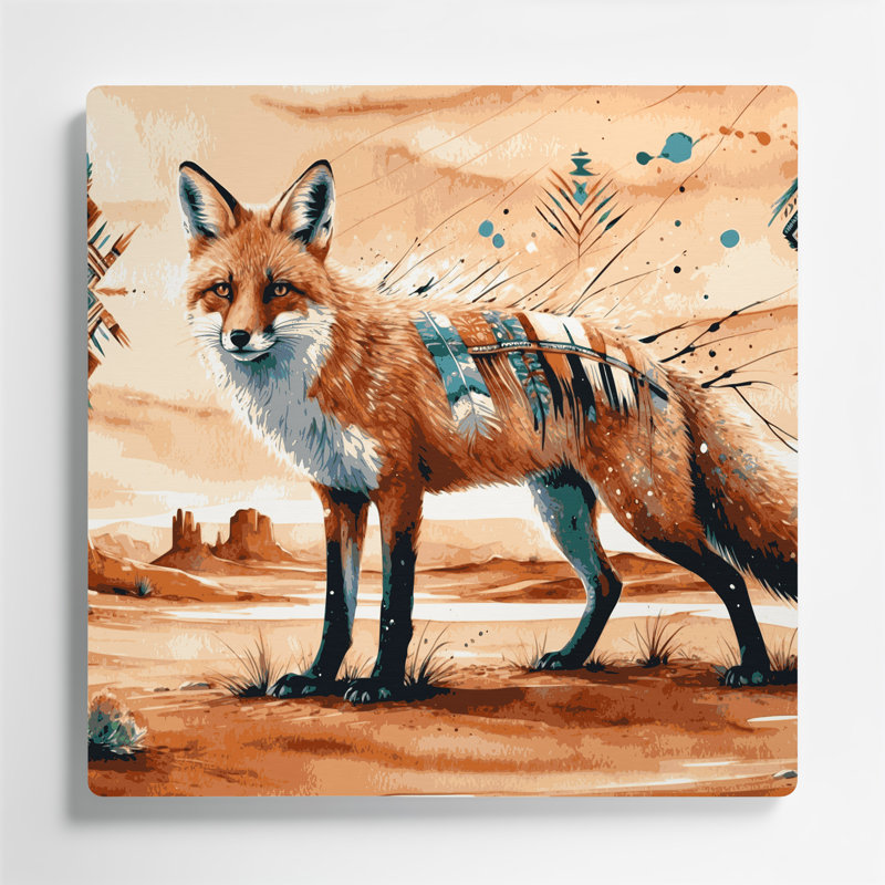 Art mural en métal 20 pi, 8" H x 8" W x 0.05" D