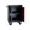 Double Door Divider Mobile Storage Tool Rack Cabinet Black And Red