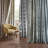 Jacquard Grommet Top Total Blackout Curtain Panel-102624878-102624881