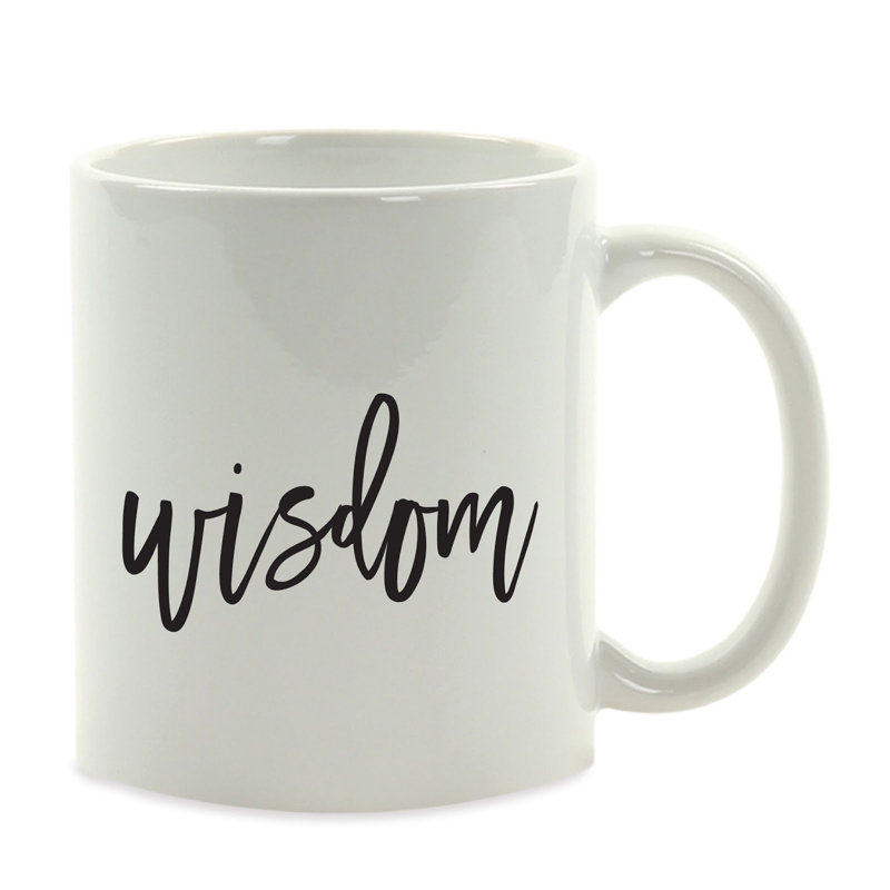 Grande tasse en céramique Alburga Calligraphy