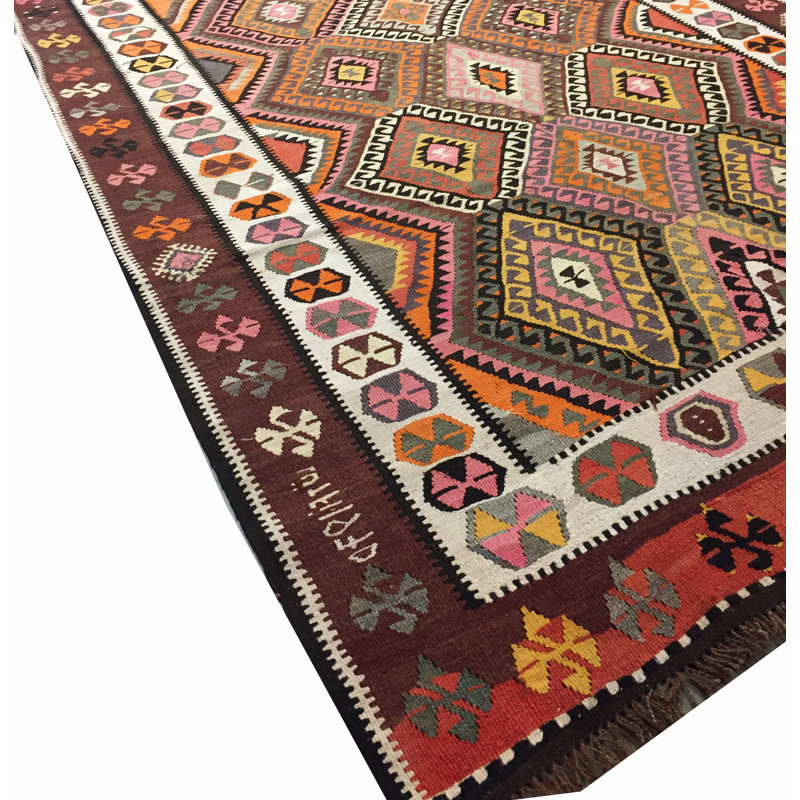 Vintage One-of-a-Kind 5'9" X 14'7" Area Rug