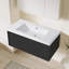Lavabo de salle de bain 36 "en résine