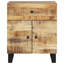 Loon Peak Bedside Cabinet 19.7"X13"X23.6" Solid Wood Mango&Engineered Wood-91895613