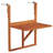 Fenske Foldable Wooden Balcony Table