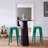 Holubice 30" H Stackable Backless Metal Bar Stools -1147356977