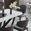 Table de salle à manger 78,7 po Mid-Century-2095609373