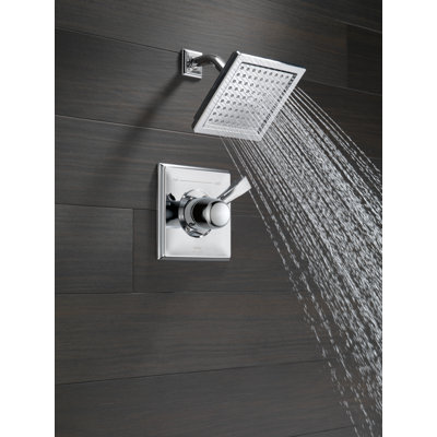 Dryden Pressure-Balanced Shower Faucet with Monitor