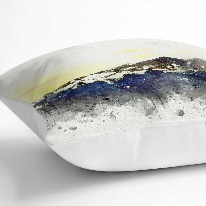 Square Cushion, 40cm H x 40cm W x 15cm D, White