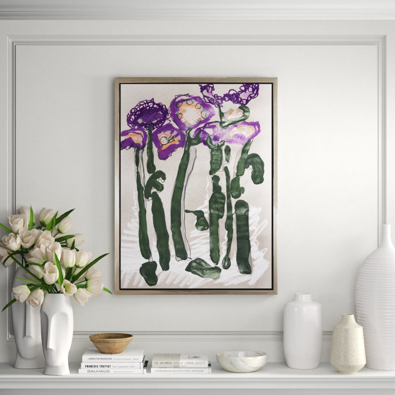 Big Bouquet Purple Painting