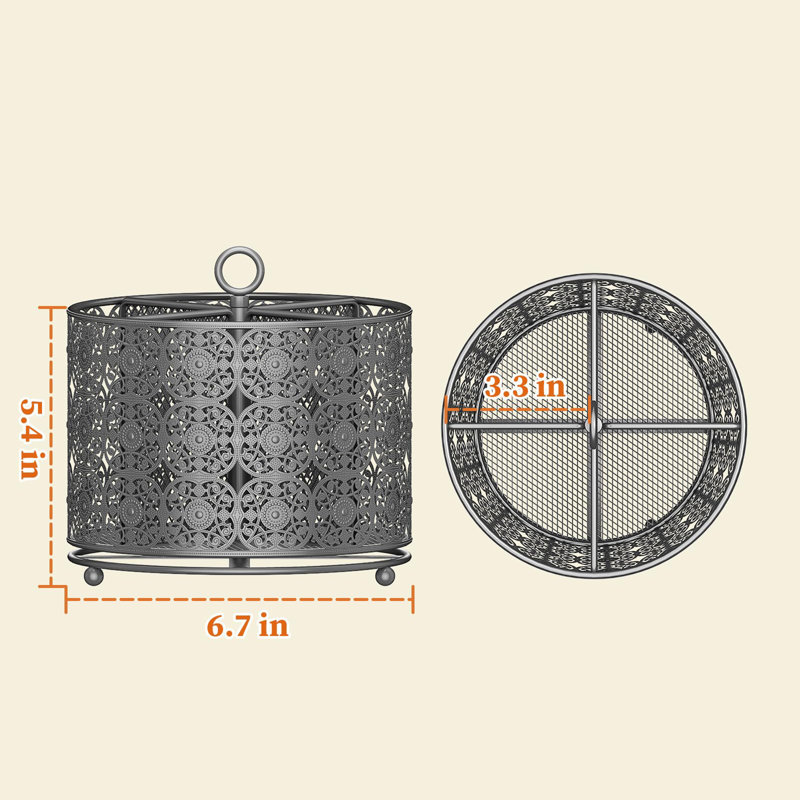 Comptoir à ustensiles rotatif 360 °, Argent argent