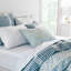 Ensemble de draps en percale 100% coton 200 fils Orly Botanical-64622109