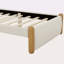 Lit plateforme tapissier avec pieds en bois-1288931481