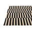 Tapis noir et blanc Ousley