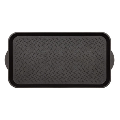 Chet Diamond Utility All Weather Indoor Outdoor Rubber Boot Tray