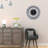 Adalaya Modern 3D Crystal Wall Clock