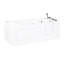 Abberton 1700mm x 760mm Freestanding Acrylic Bathtub-118805782