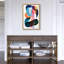 Oliver Gal Radiant Interplay Abstract - Hand-Applied Glass Coat Framed Canvas Art-696024849-696024850