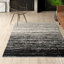 Tapis argenté / noir Atziri Costa Mesa-71106353