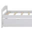 Lit plate-forme avec lit gigogne-579995222