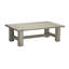 Croquet Teak Outdoor Coffee Table-895737883
