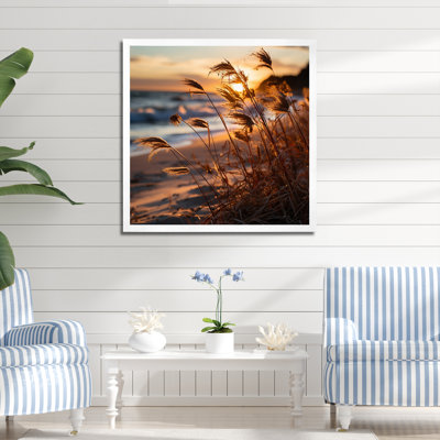 Beach Breeze At Sunrise IV - Nautical & Beach Wall Art Living Room