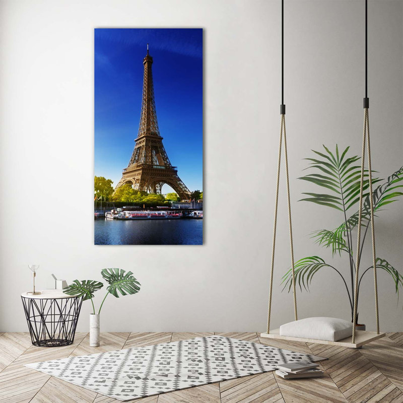Eiffel Tower Paris - Wrapped Canvas Print
