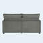 Causeuse moderne avec poches de rangement, gris-704747648