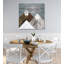 «Wood Inlay Mountains I», impression sur toile tendue-52962970
