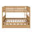 Space-Saving Bunk Bed Featuring Pull-Out Trundle And Safety Guardrails-1187265756