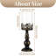 2 Piece Metal Candlestick Set