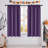 Room Darkening Rod Pocket Thermal Insulated Blackout Curtains (Set of 4)-1131897065-1131898652