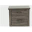 Table de chevet en bois naturel