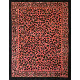 Chinese - Art Deco Knotted Wool Antique Room Size 1920s Rectangle Rug