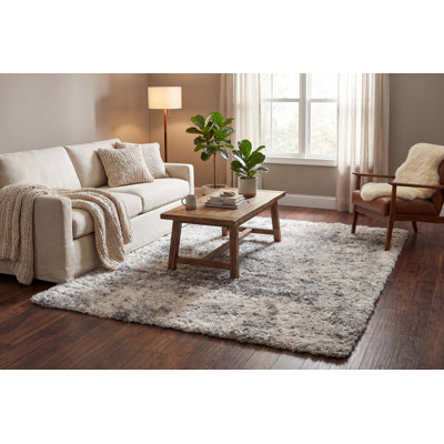 Tapis crème / gris Loretta