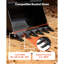 Barre à dents en forme de seau, barre à dents robuste pour tracteur 6 dents 45,2 po, capacité de charge de 4560 lb, barres à dents boulonnées pour une protection efficace des seaux et l'excavation du sol