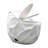 1-Piece 1.28 GPF Single Flush Egg Shape Toilet in Glossy White