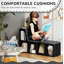 60.01 cm H x 108.01 cm W Cube Bookcase