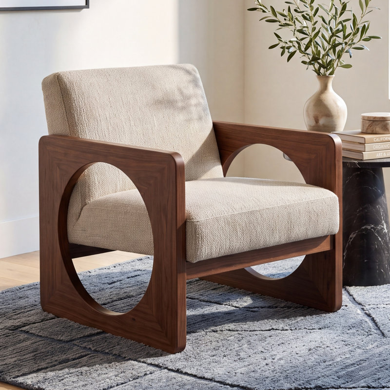 Ash Upholstered Armchair