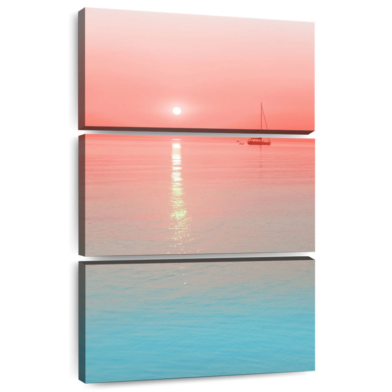 Gillard Coral Sea Sunrise, H 38 po x l 24 po
