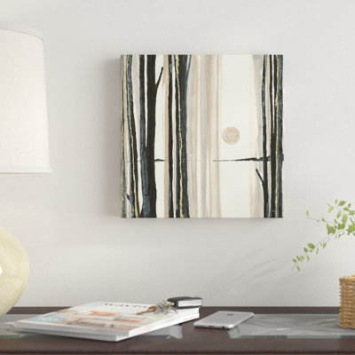 « through the trees iv », impression sur toile