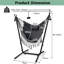 Cahal Chair Hammock with Stand