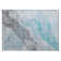 Machine Washable Indoor/Outdoor Xhevrie Teal Rug