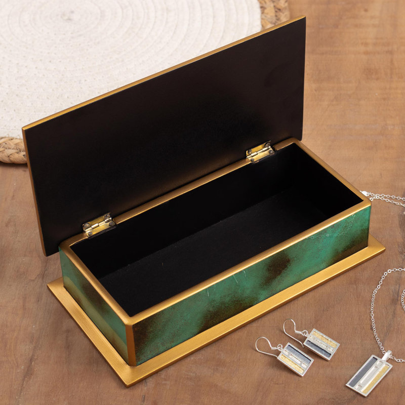 Handmade Decorative Box, Green 